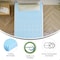 Flash Furniture Capri Comfortable Sleep 2 Inch Cooling Gel Infused 5-Zone Twin XL Memory Foam Mattress Topper HLC-5ZONE-TWINXL-2-GG - alternate 2